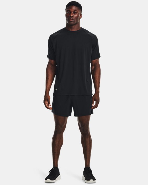 Men's UA Tactical Academy 5" Shorts, Black, pdpMainDesktop image number 2